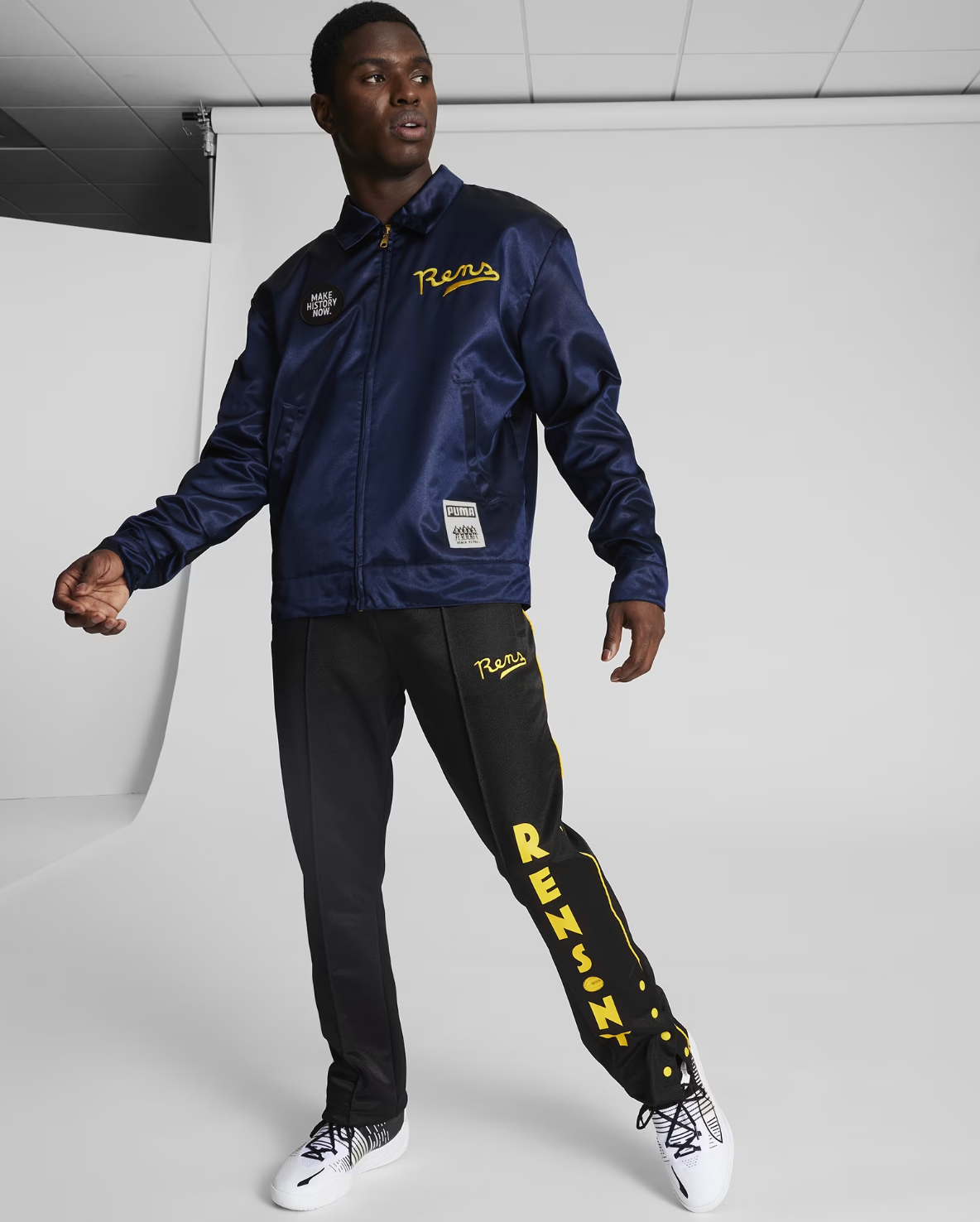 PUMA X BLACK FIVES Rens 100 Men's Basketball Jacket