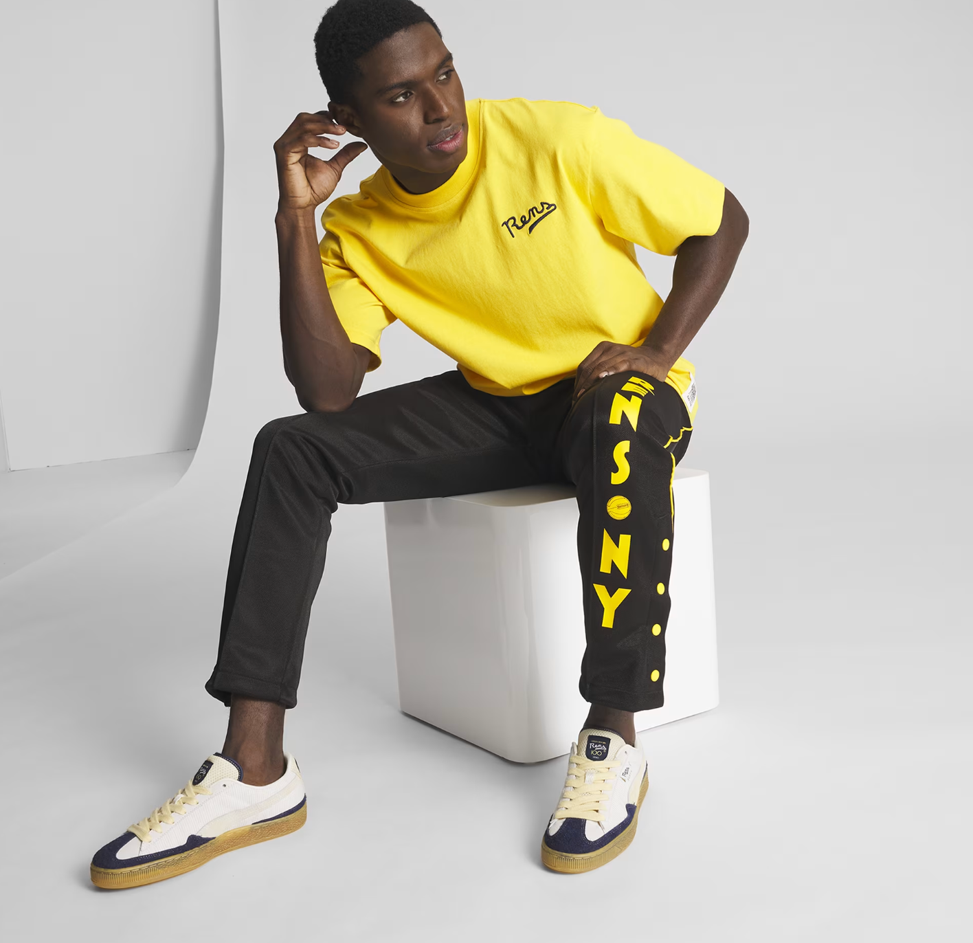 PUMA x BLACK FIVES Rens 100 Suede Sneakers