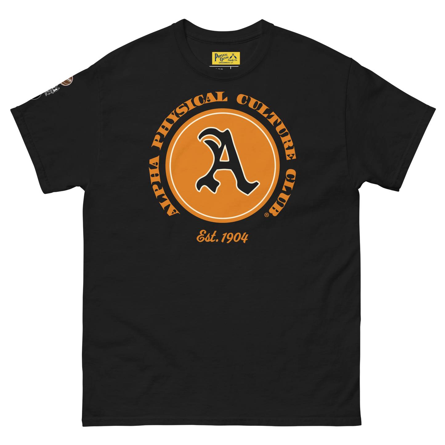 Alpha Physical Culture Club Short Sleeve Tee Black