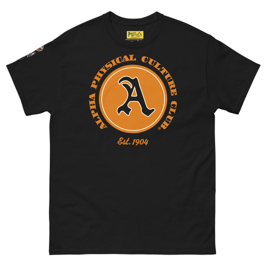 Alpha Physical Culture Club Short Sleeve Tee Black