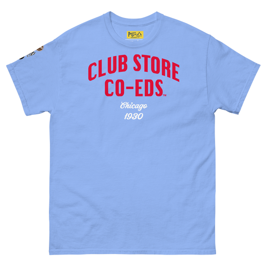 Club Store Co-Eds Short Sleeve Tee Carolina Blue