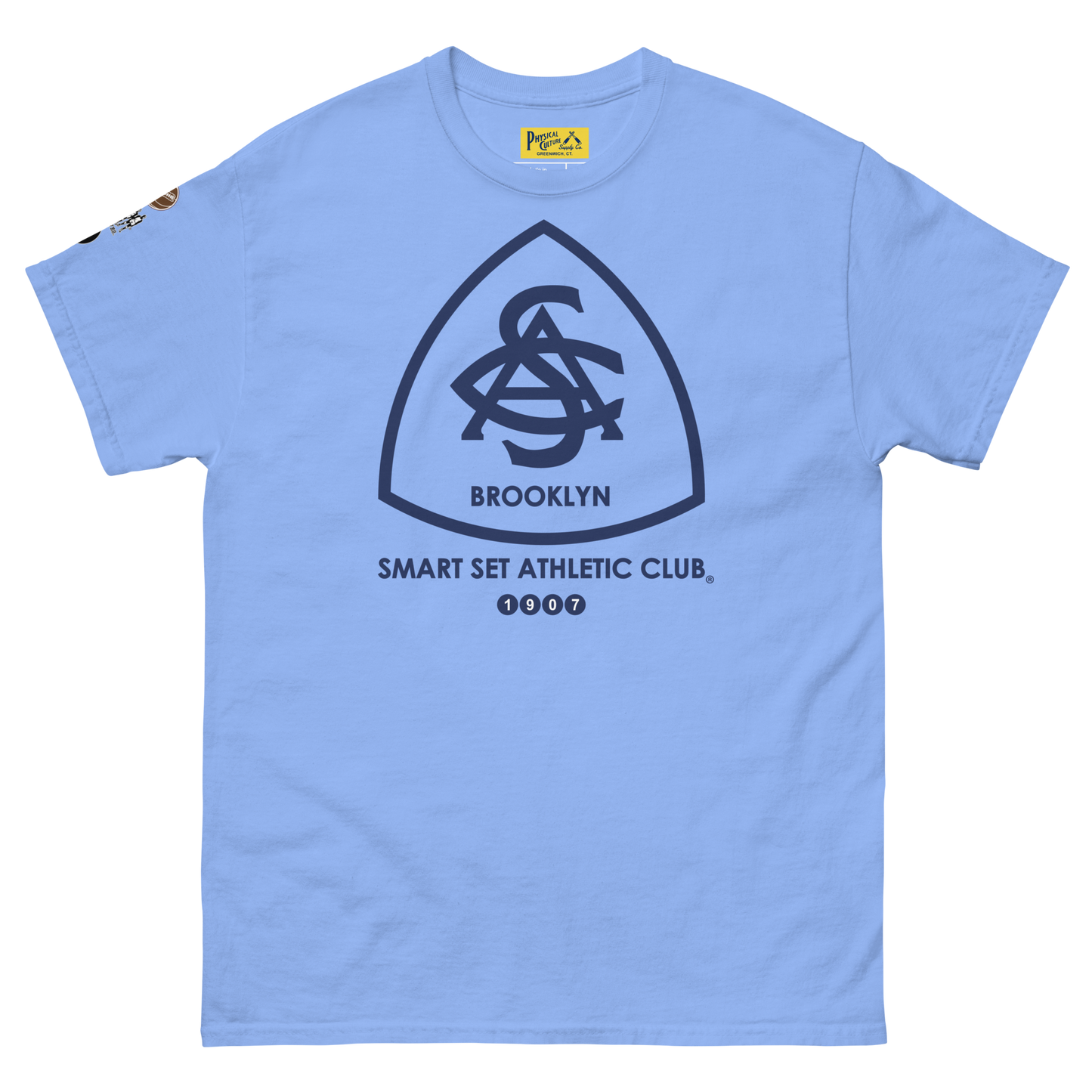 Smart Set Athletic Club Short Sleeve Tee Columbia Blue