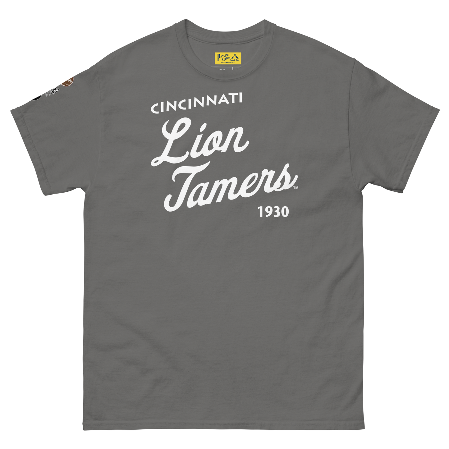 Cincinnati Lion Tamers Short Sleeve Tee Graphite