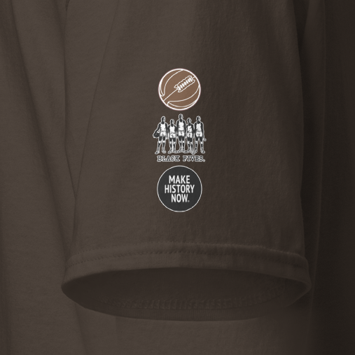 Savoy Big Five Short Sleeve Tee Dark Chocolate