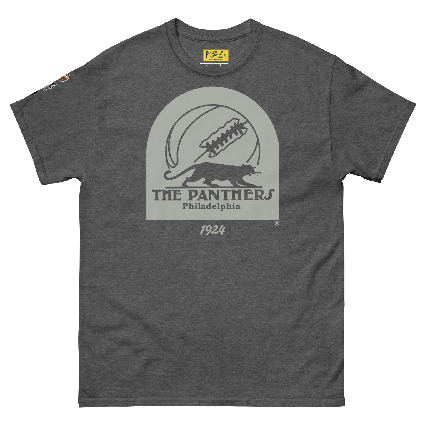 Philadelphia Panthers Short Sleeve Tee Dark Heather