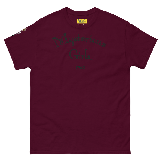 Mysterious Girls Short Sleeve Tee Maroon