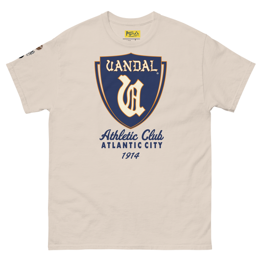 Vandal Athletic Club Short Sleeve Tee Natural