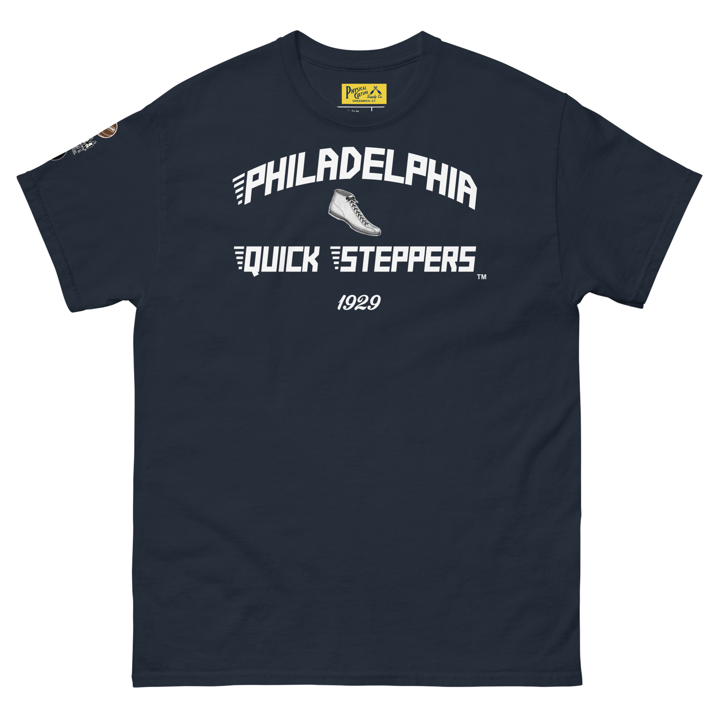 Philadelphia Quick Steppers Short Sleeve Tee Navy
