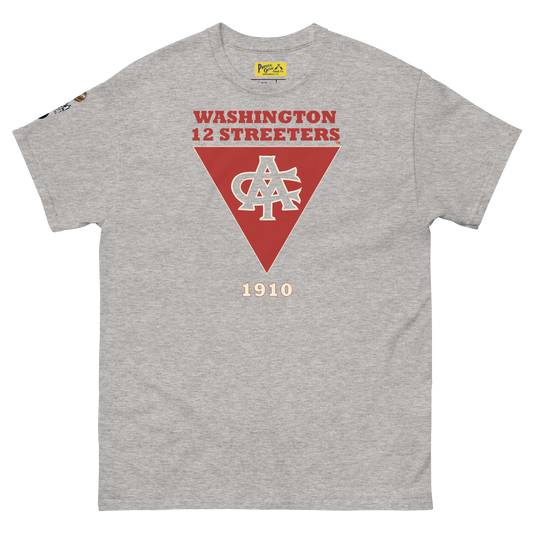 Washington 12 Streeters Short Sleeve Tee Sport Gray