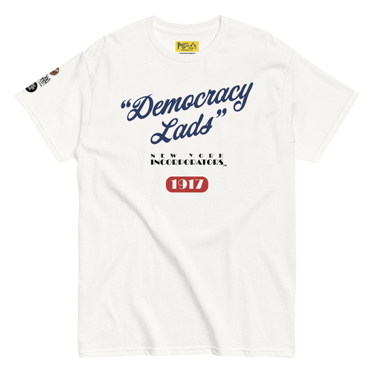 New York Incorporators Democracy Lads Short Sleeve Tee