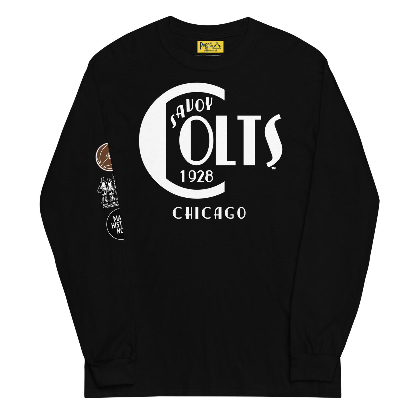 Savoy Colts Long Sleeve Tee Black
