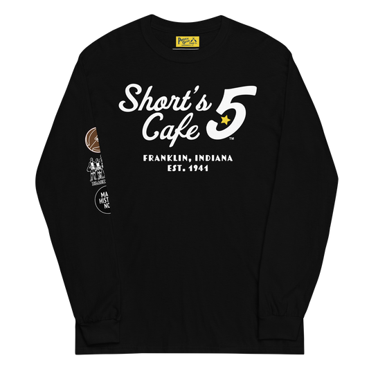Short's Cafe Five Long Sleeve Tee Black