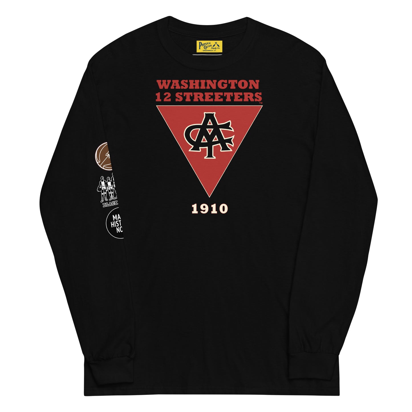Washington 12 Streeters Long Sleeve Tee