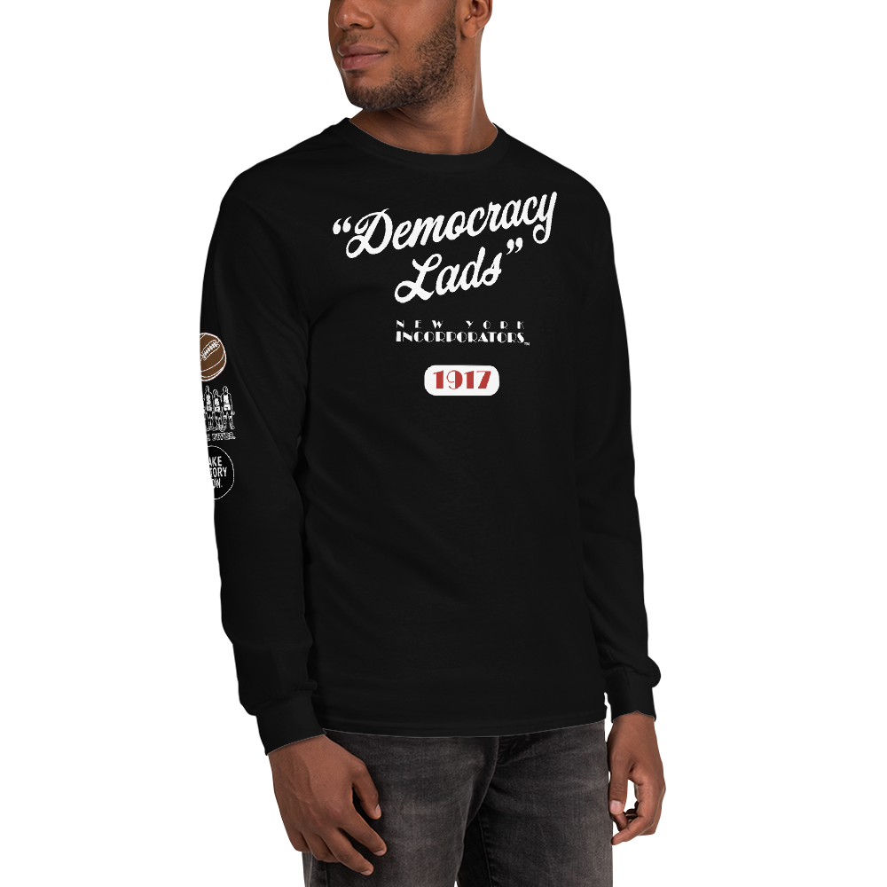 New York Incorporators Democracy Lads Long Sleeve Tee