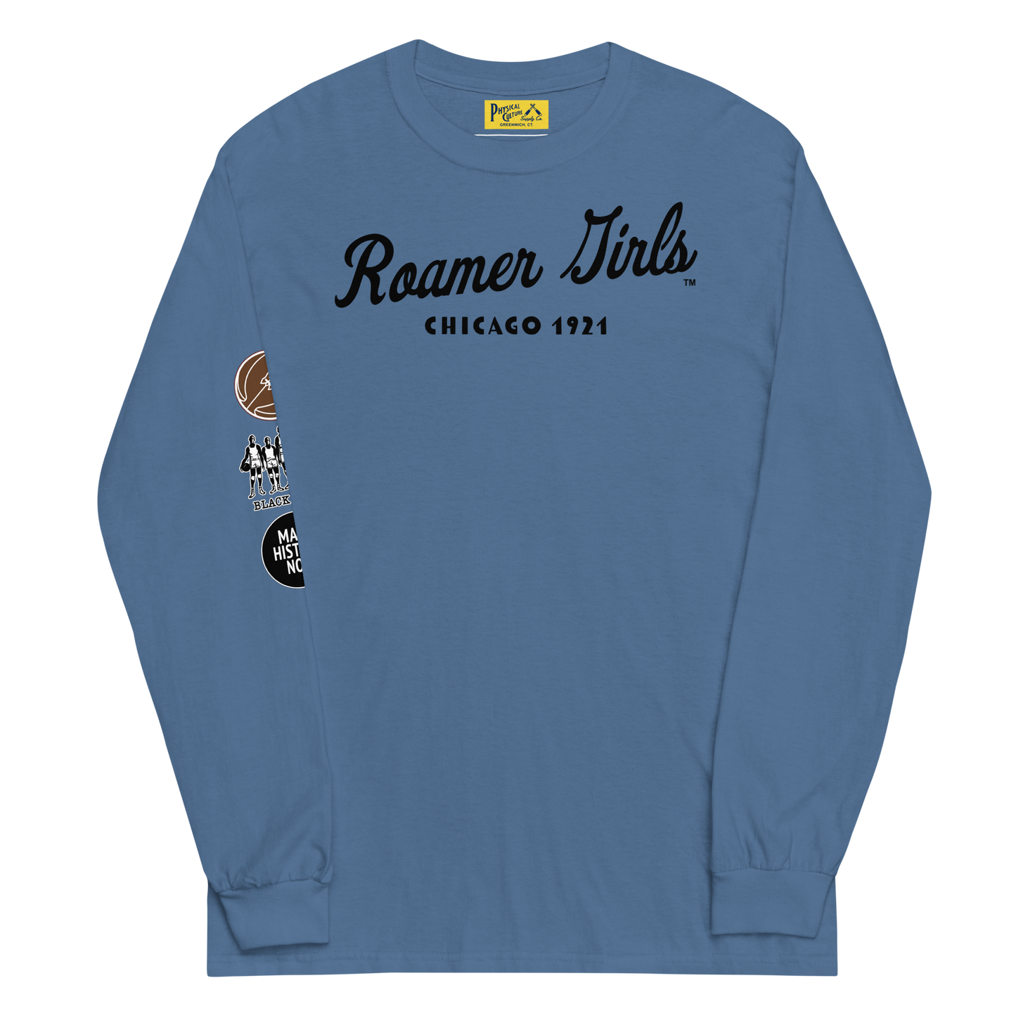 Roamer Girls Long Sleeve Tee Indigo