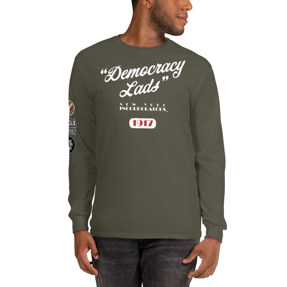 New York Incorporators Democracy Lads Long Sleeve Tee