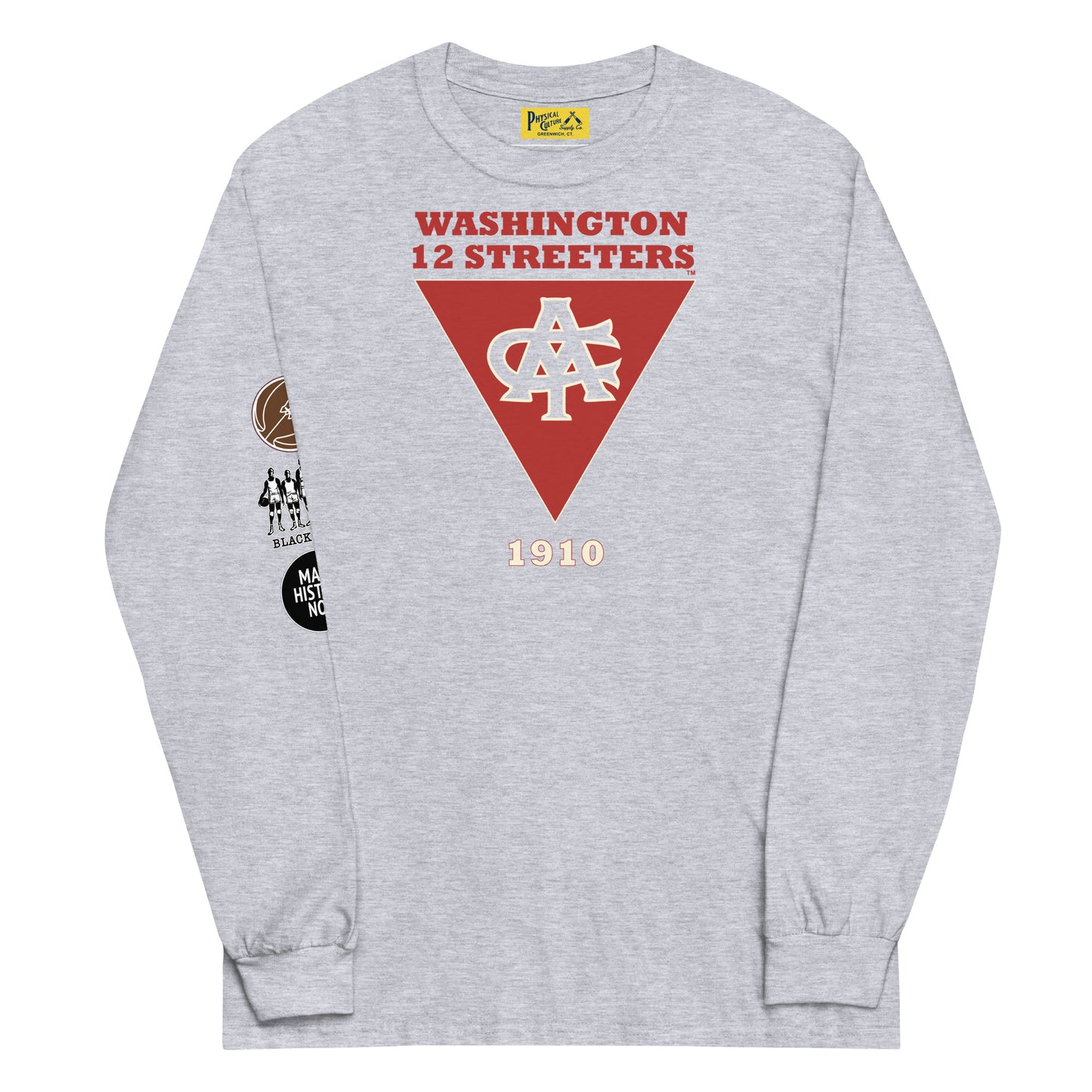 Washington 12 Streeters Long Sleeve Tee