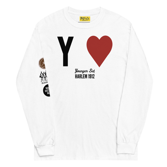 Younger Set Long Sleeve Tee White