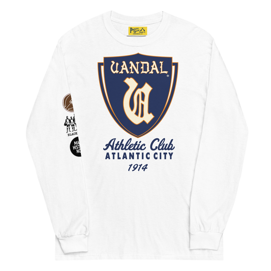 Vandal Athletic Club Long Sleeve Tee White