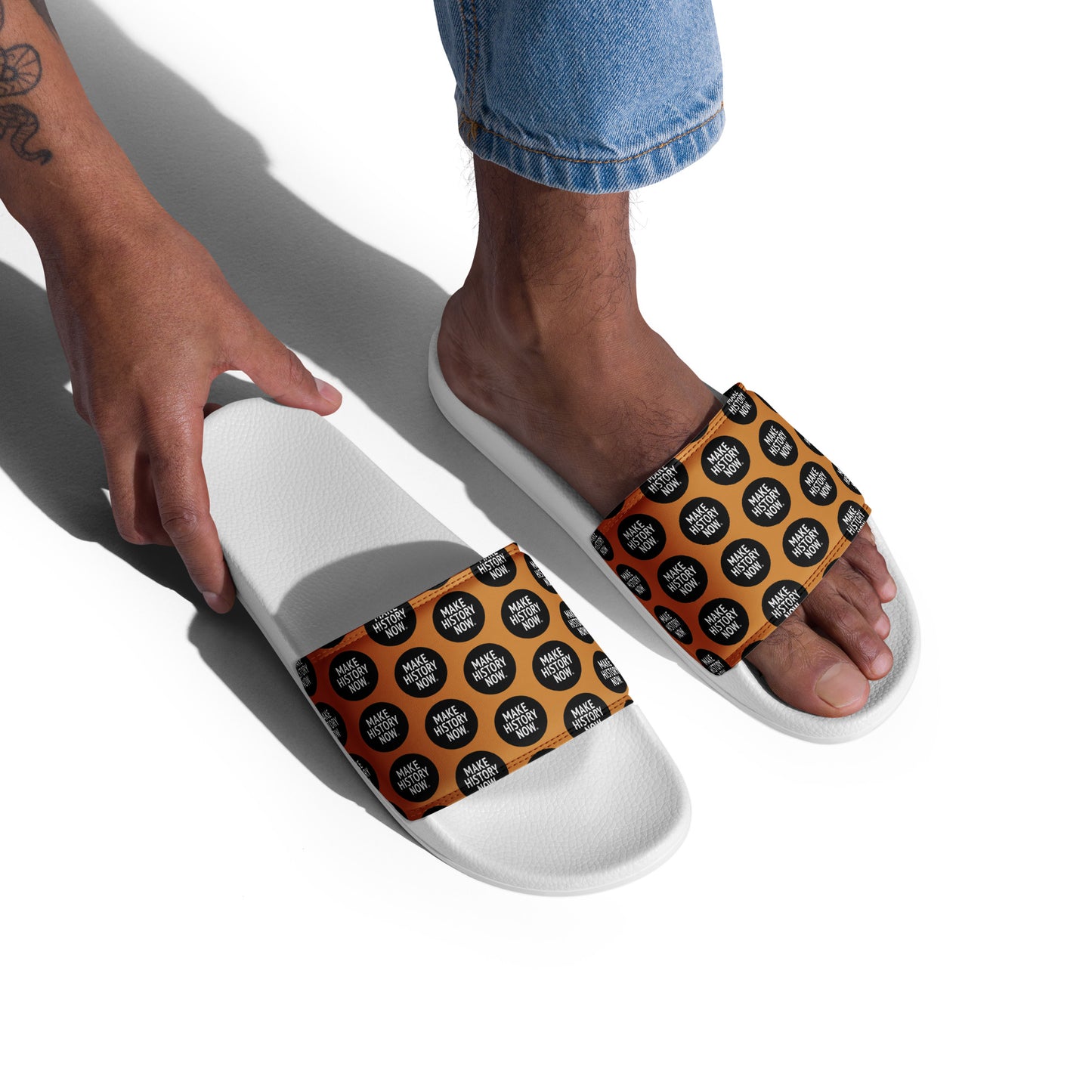 Make History Now Pattern Sport Slides