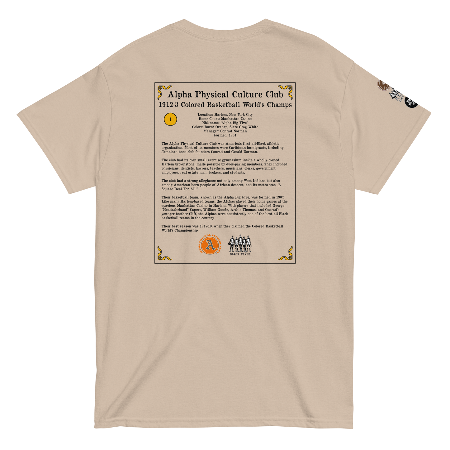 Alpha Physical Culture Club Collage Short Sleeve Tee