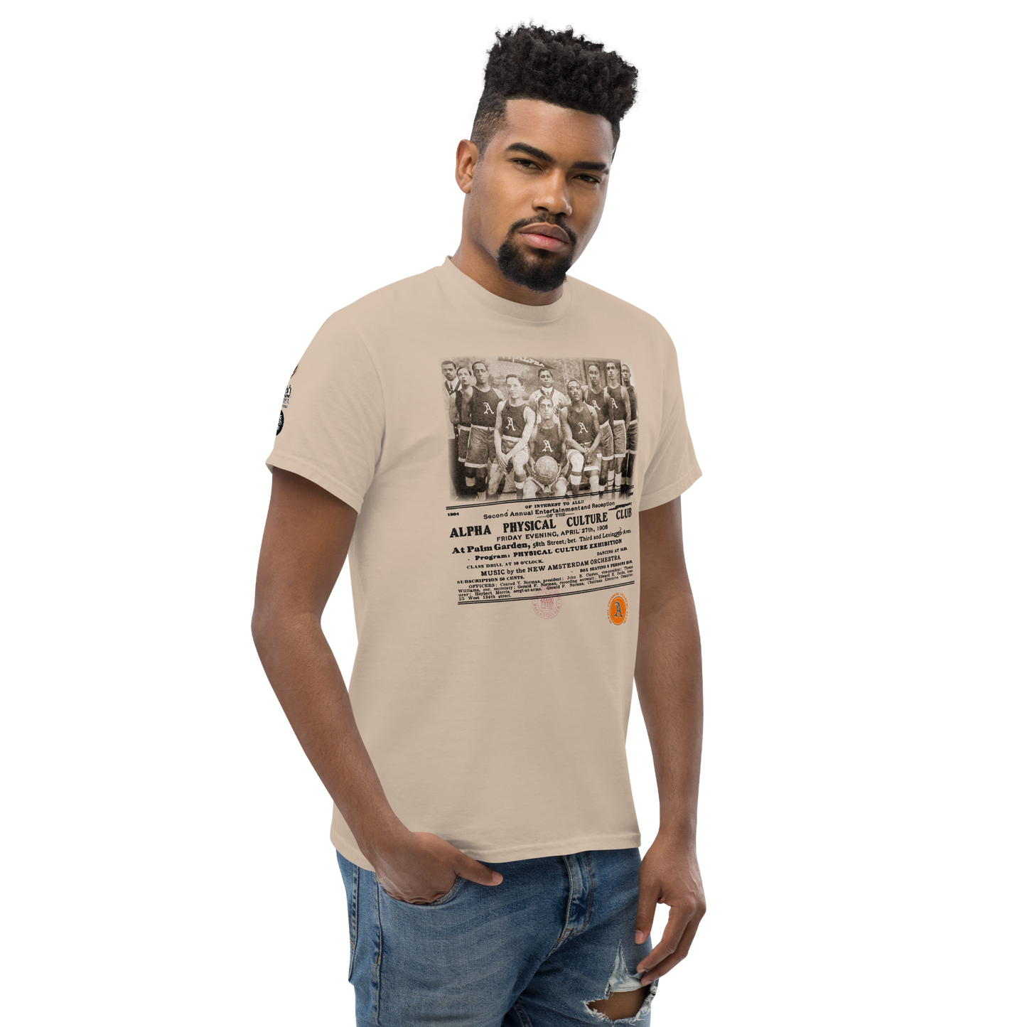 Alpha Physical Culture Club Collage Short Sleeve Tee