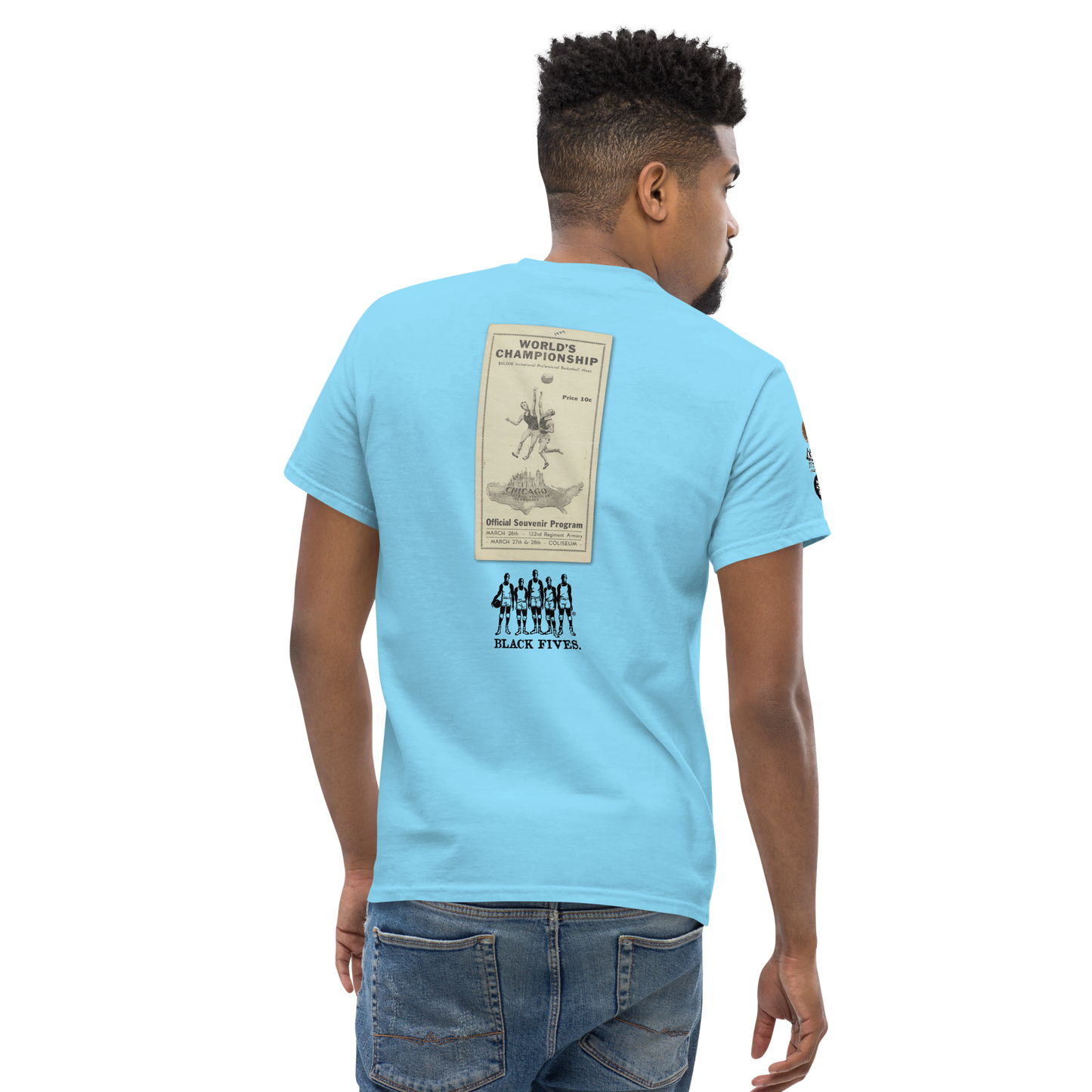 New York Rens 1939 Pro Cage Tourney Short Sleeve Tee