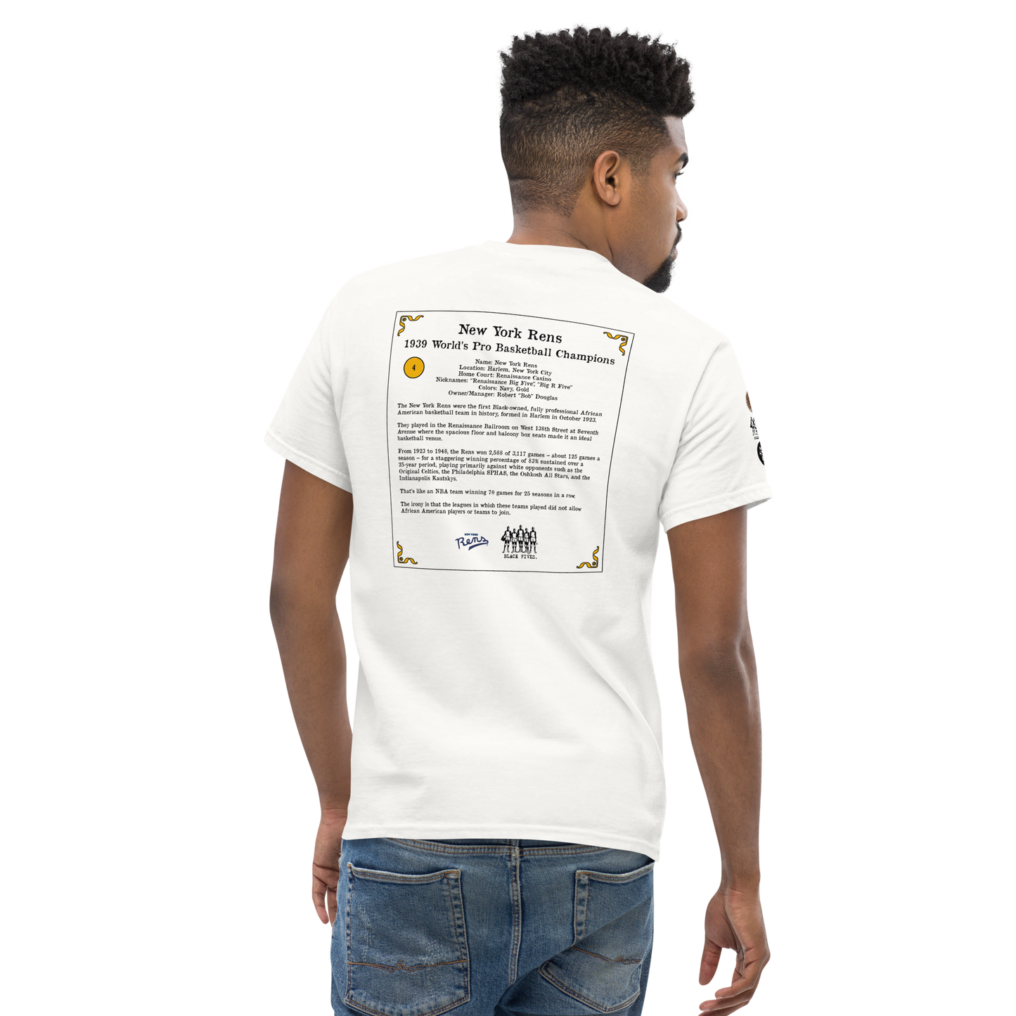 New York Rens Card Collector Short Sleeve Tee