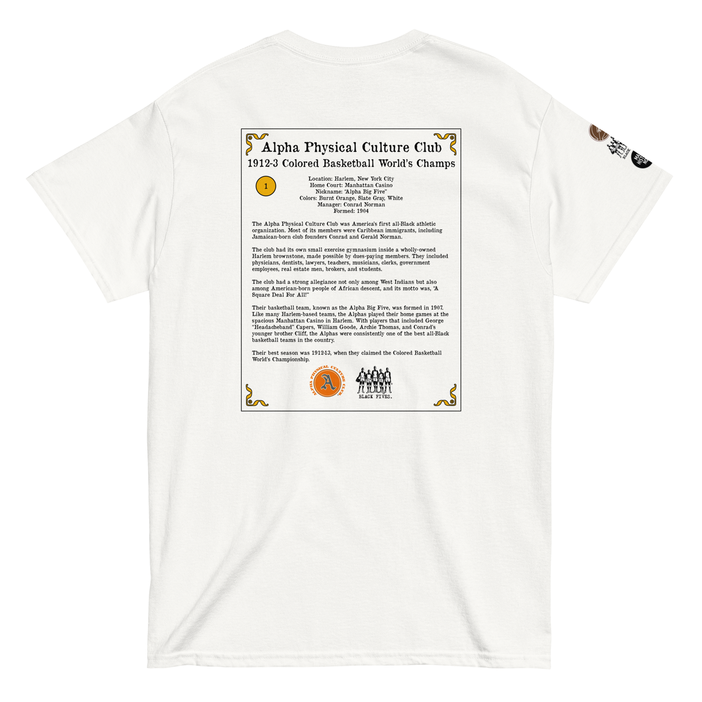 Alpha Physical Culture Club Collage Short Sleeve Tee
