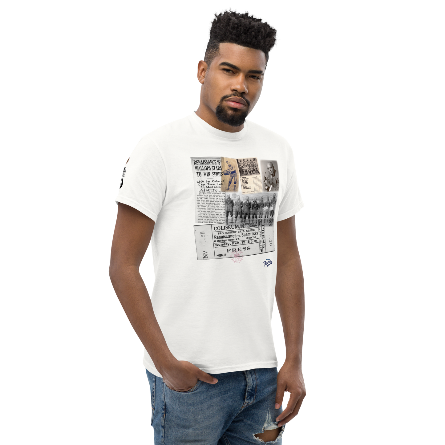 New York Rens Card Collector Short Sleeve Tee