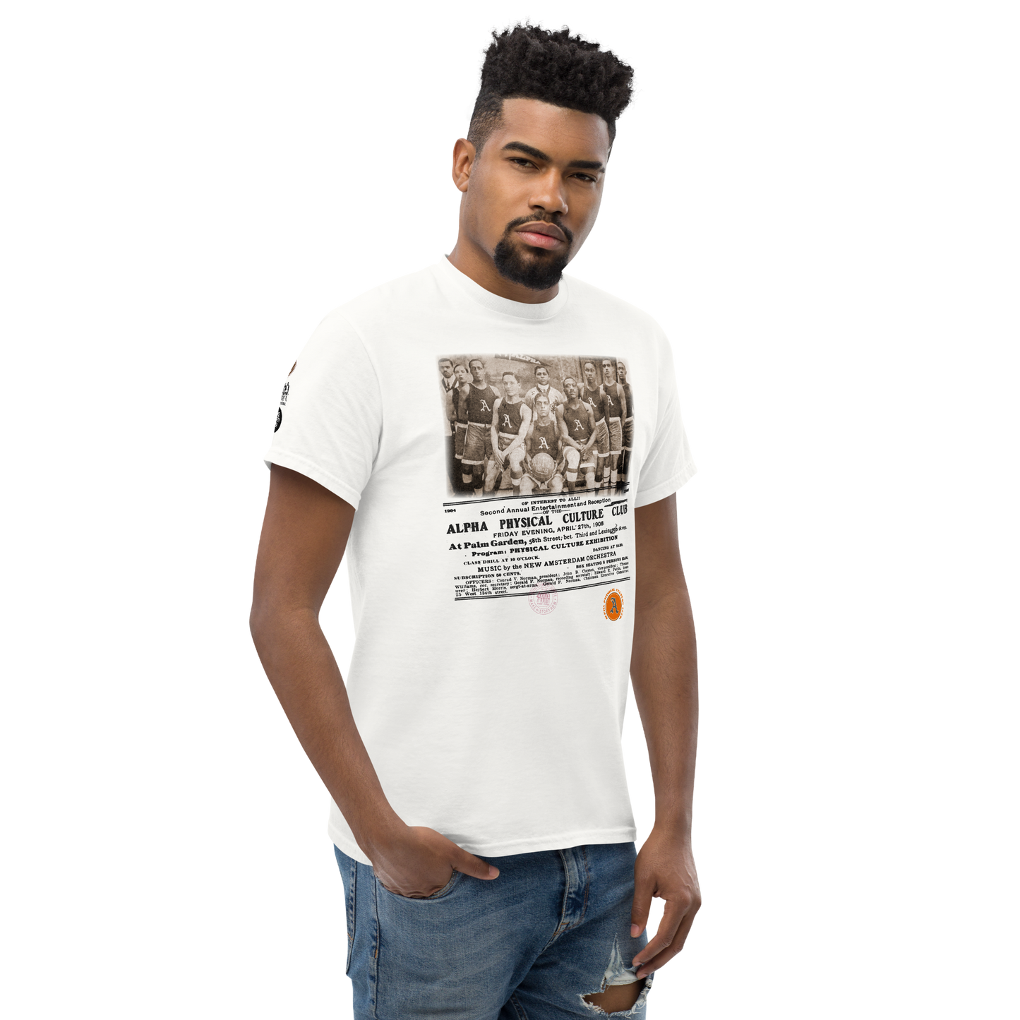 Alpha Physical Culture Club Collage Short Sleeve Tee