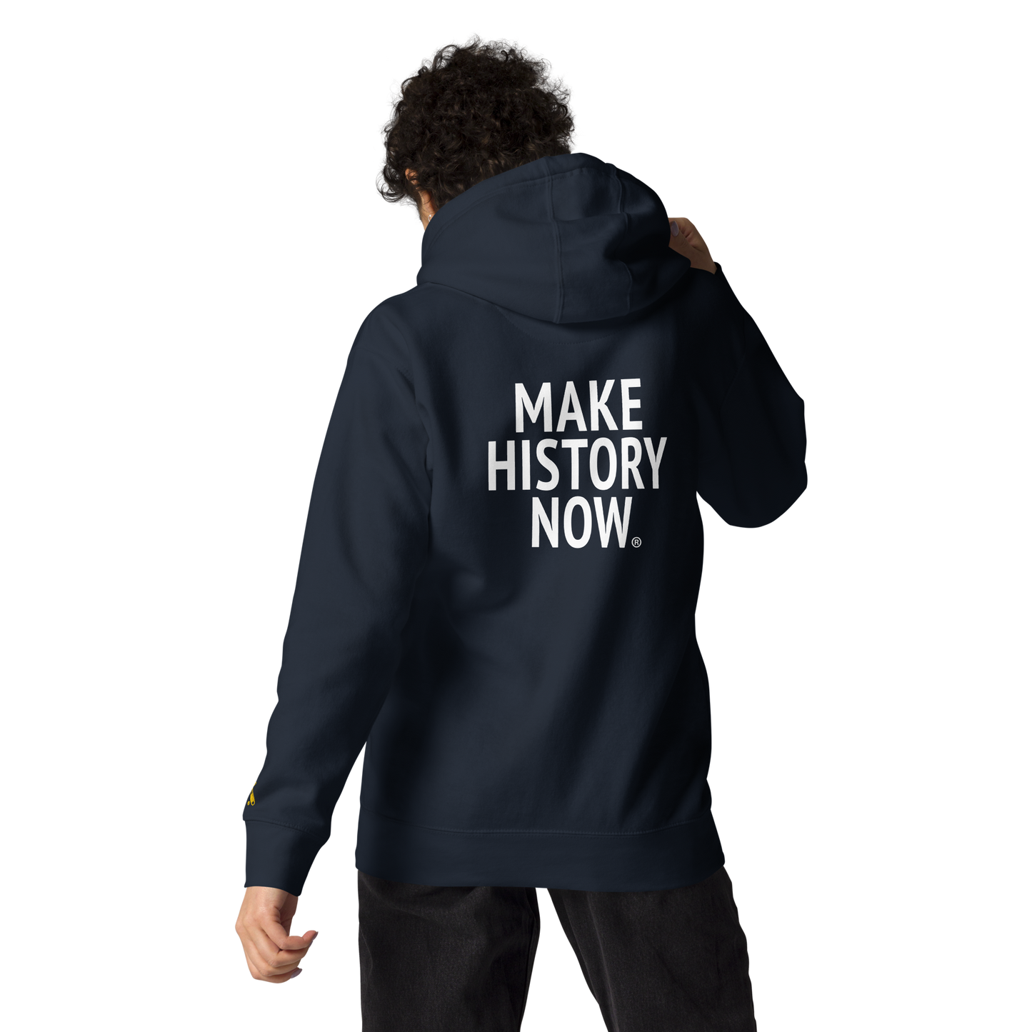 Black Fives Full Logo Hoodie