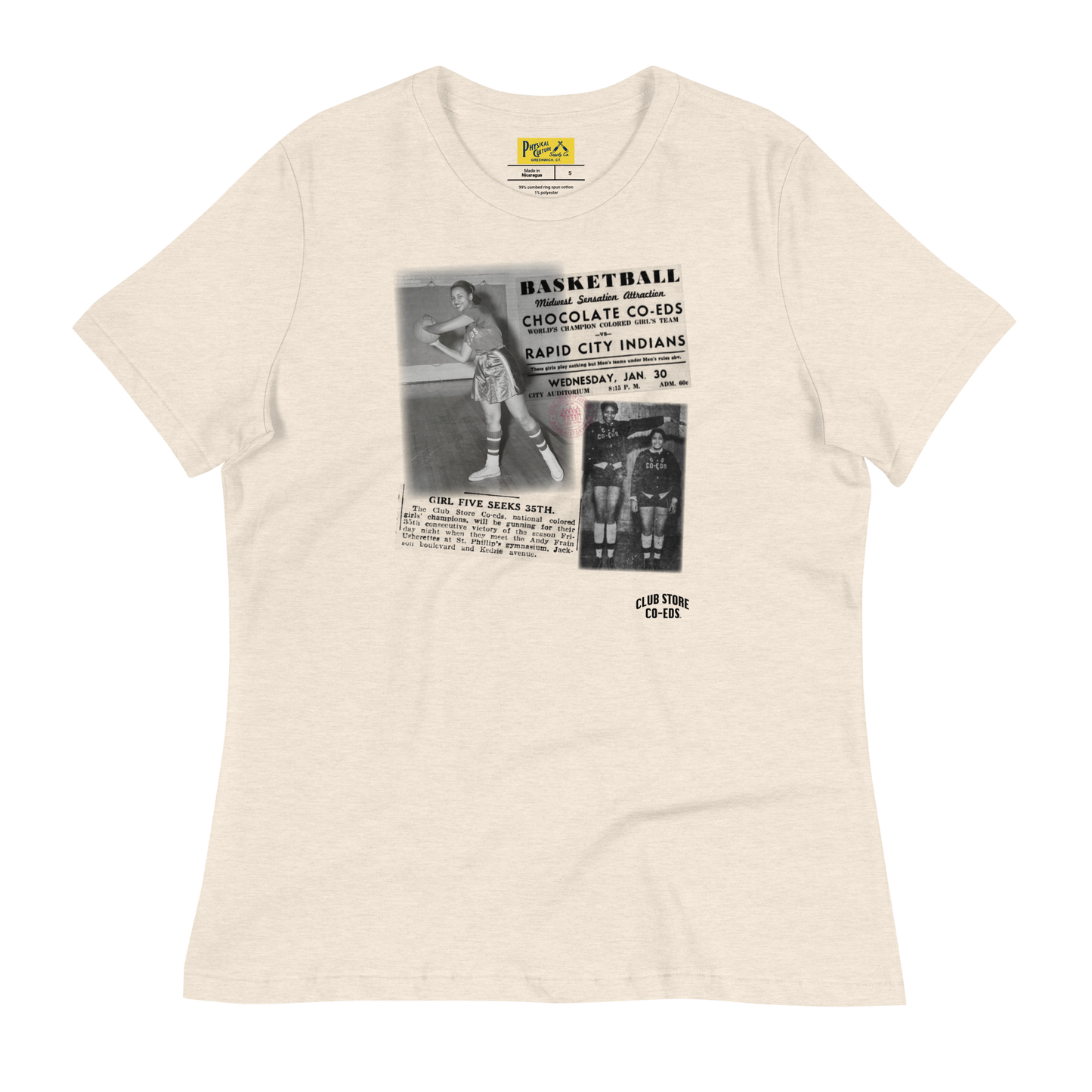 Club Store Co-Eds Card Collector Women's Short Sleeve Tee