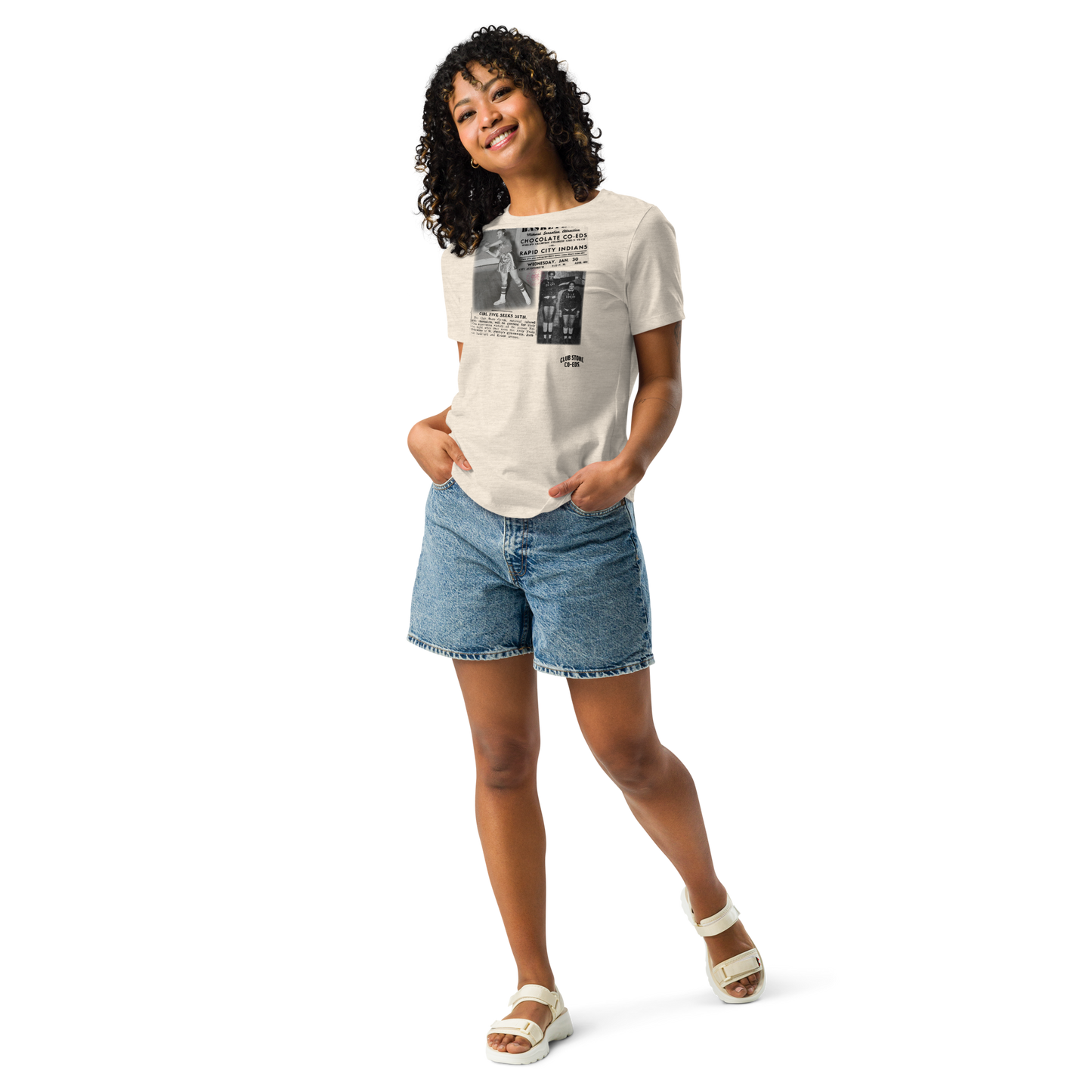 Club Store Co-Eds Card Collector Women's Short Sleeve Tee