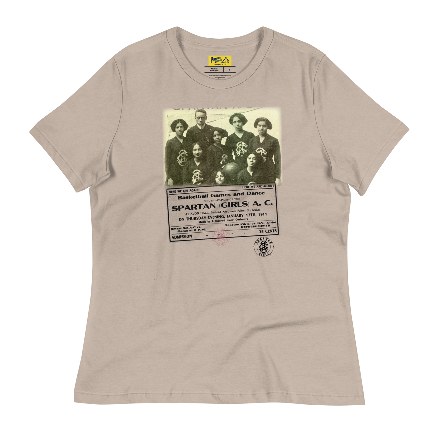 Spartan Girls Card Collector Women's Short Sleeve Tee