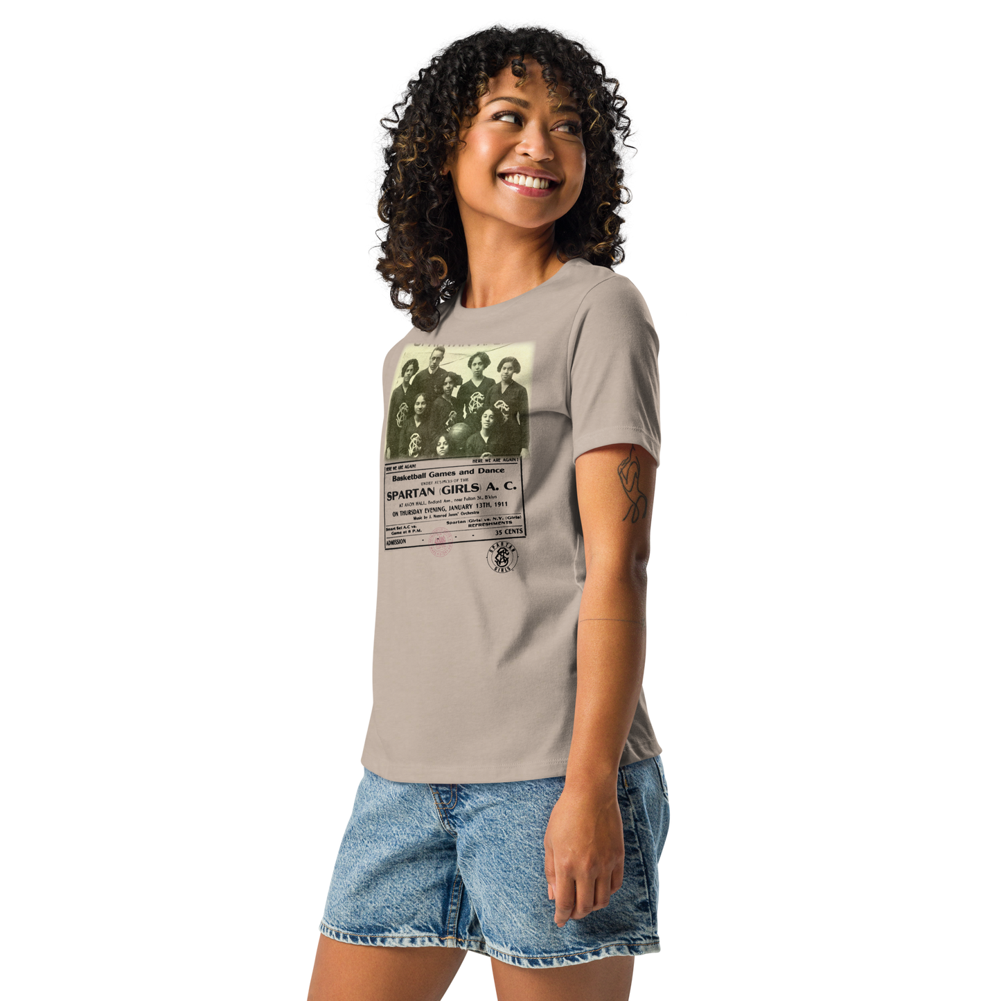 Spartan Girls Card Collector Women's Short Sleeve Tee