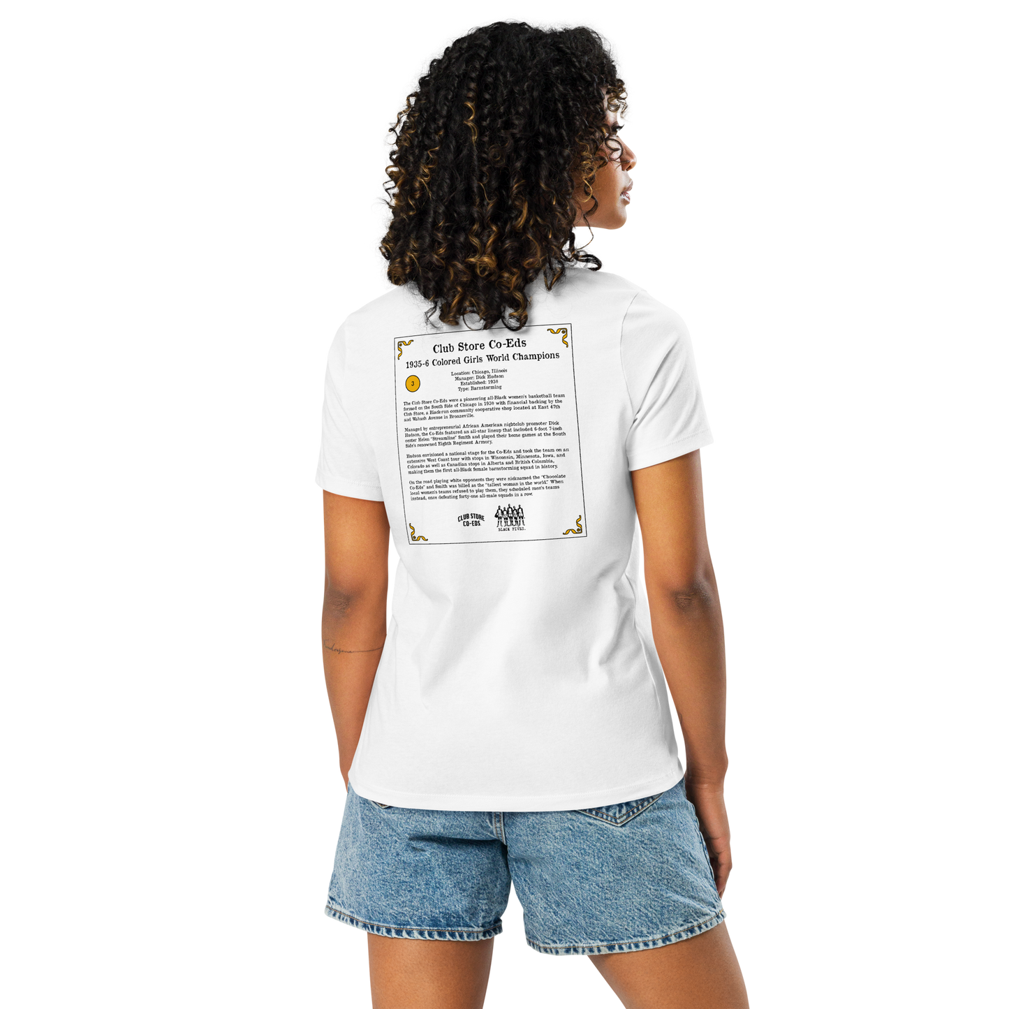 Club Store Co-Eds Card Collector Women's Short Sleeve Tee
