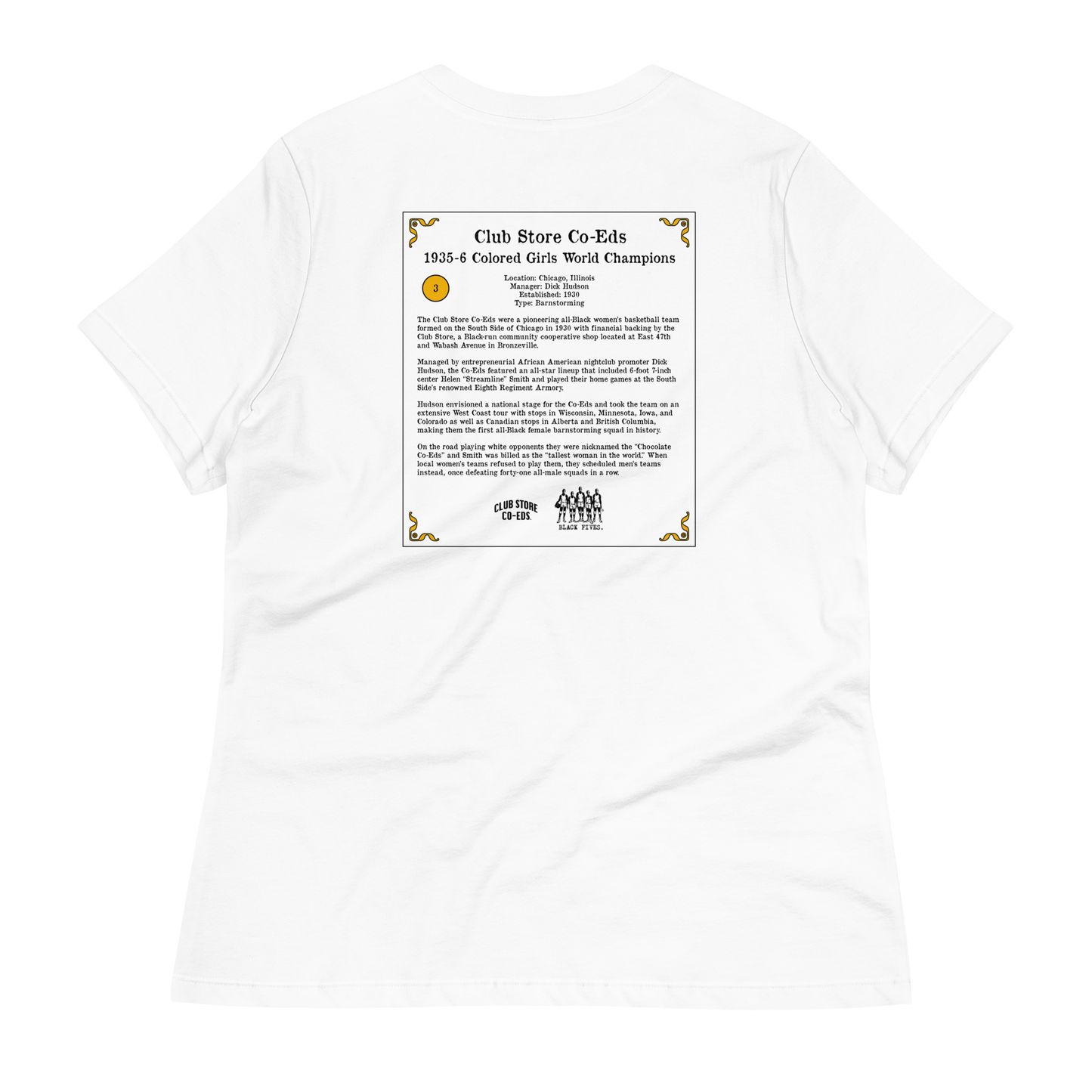 Club Store Co-Eds Card Collector Women's Short Sleeve Tee
