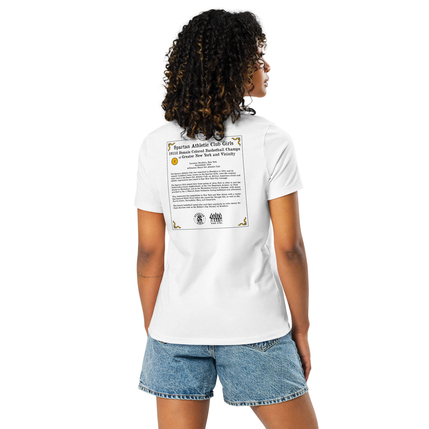 Spartan Girls Card Collector Women's Short Sleeve Tee