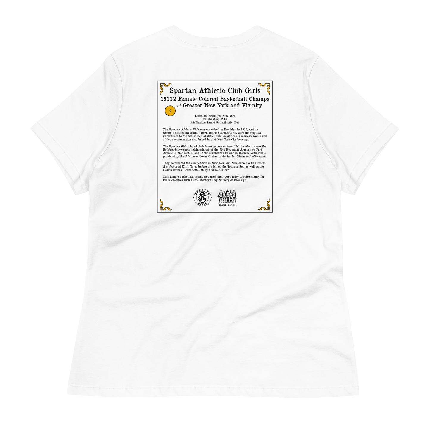 Spartan Girls Card Collector Women's Short Sleeve Tee