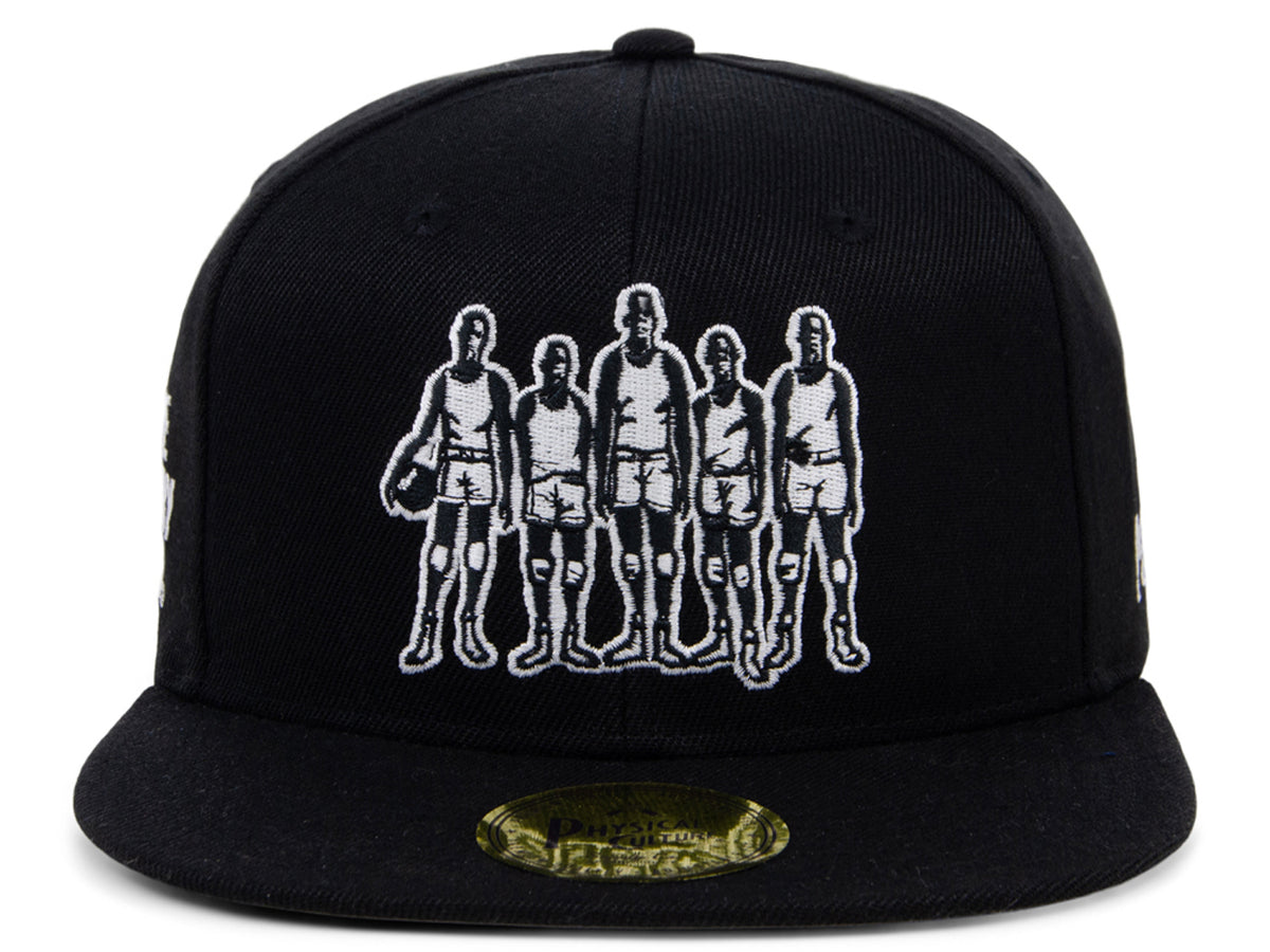 Black Fives Hoopmen Logo Snapback Cap
