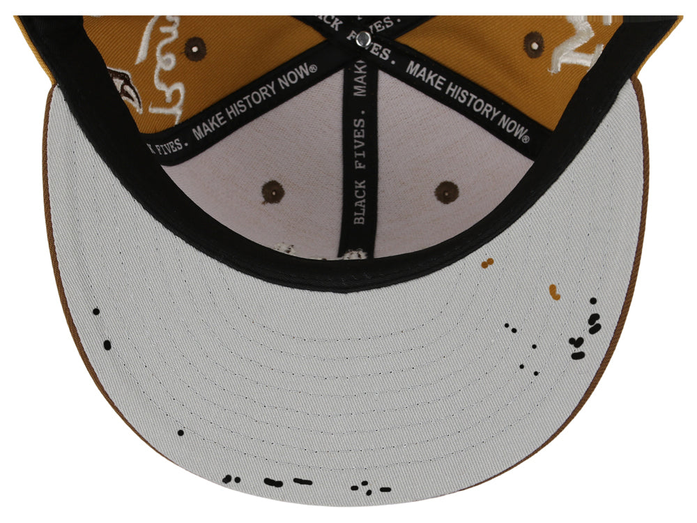 Black Fives All Logo Sandbag Tan/Brown Fitted