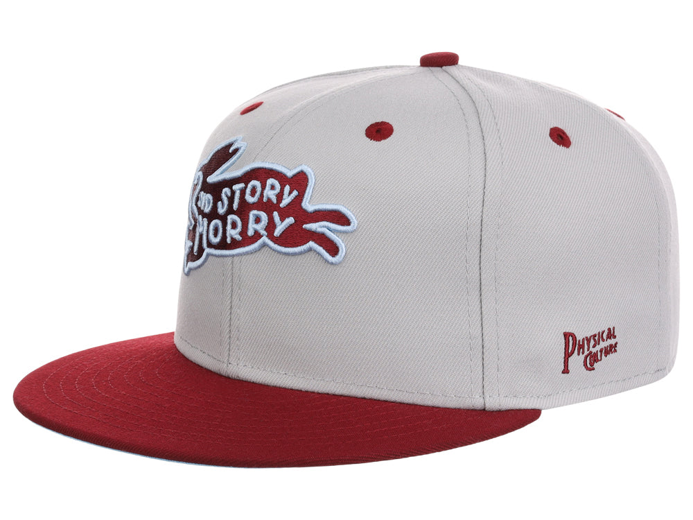 Second Story Morry Storm Chasers Gray/Maroon/Sky Blue Fitted