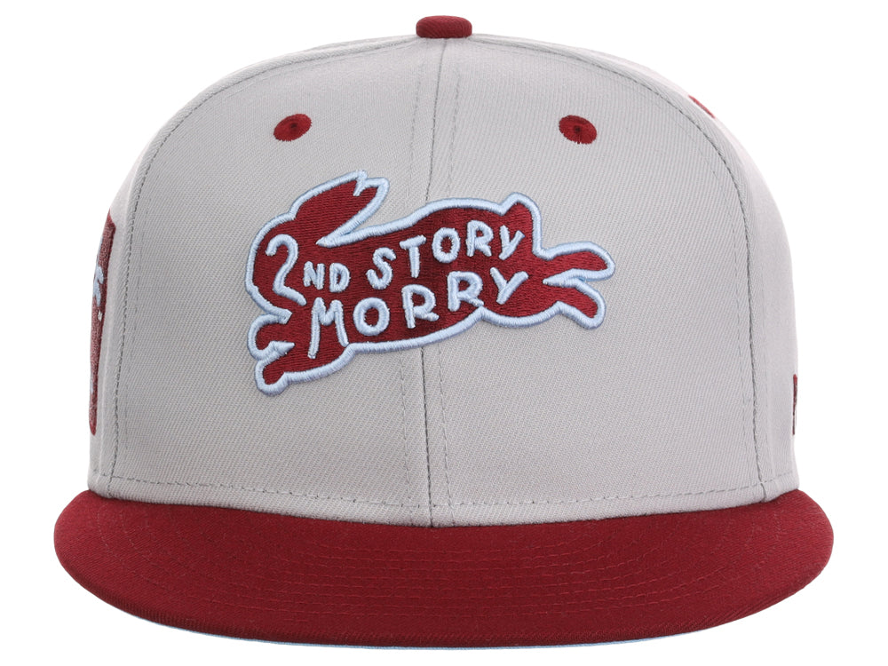 Second Story Morry Storm Chasers Gray/Maroon/Sky Blue Fitted