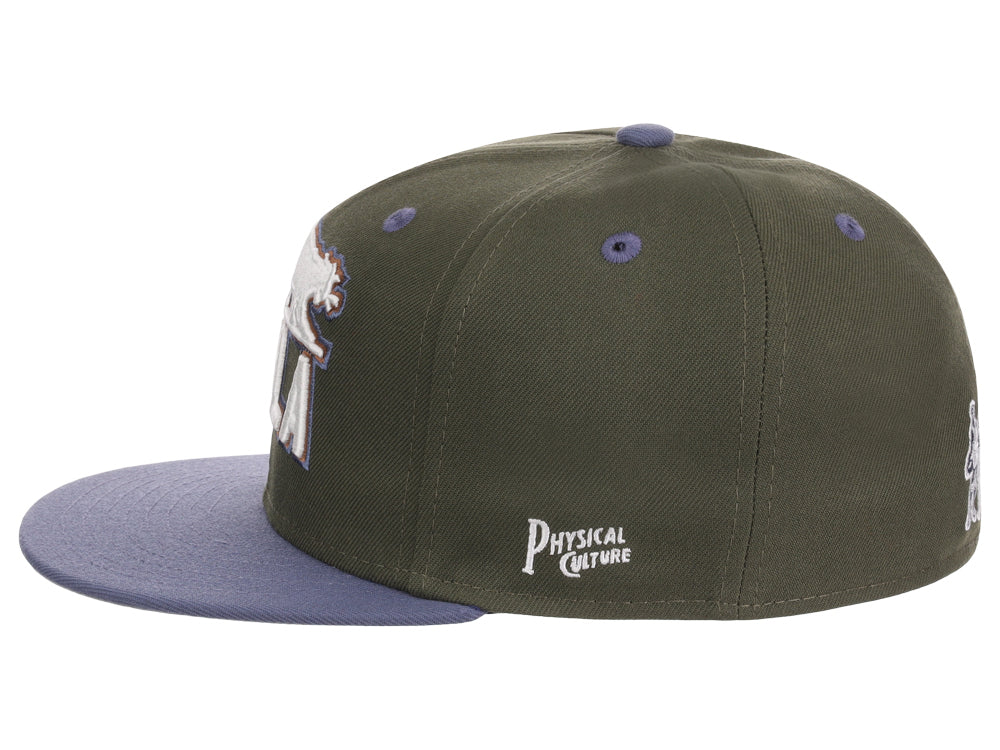 Philadelphia Panthers Mossy Slate Olive/Blue/Gray Fitted