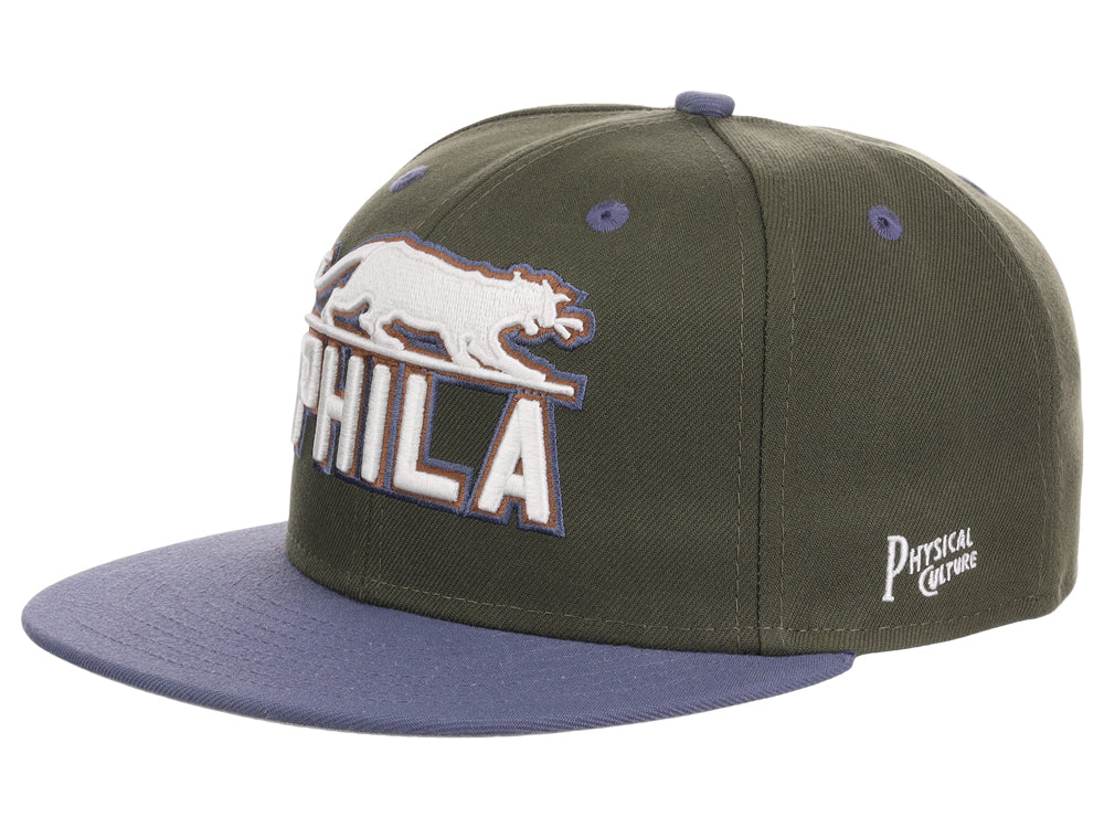 Philadelphia Panthers Mossy Slate Fitted