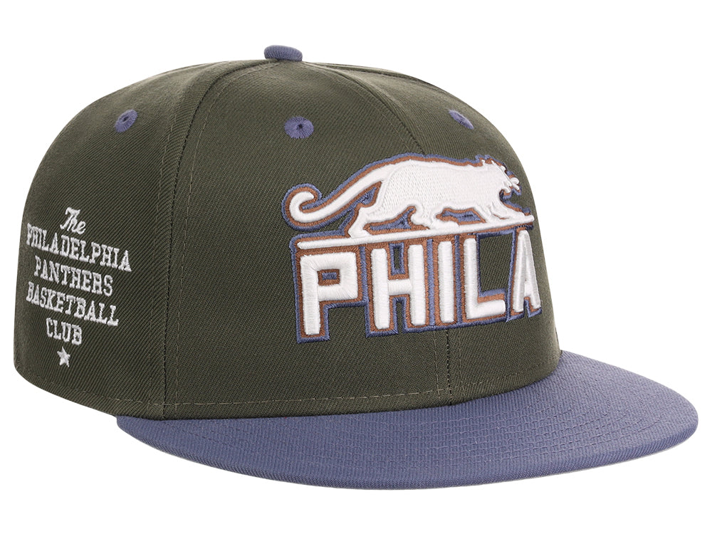 Philadelphia Panthers Mossy Slate Fitted