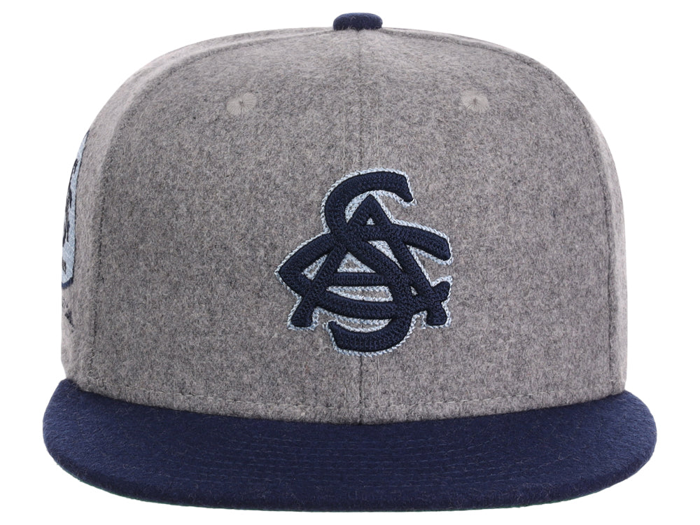 Smart Set Athletic Club Walk Off Wool Gray/Blue/Green Fitted