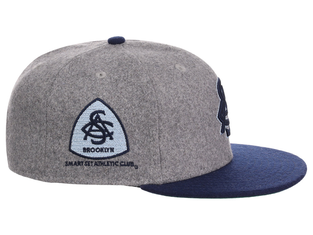 Smart Set Athletic Club Walk Off Wool Gray/Blue/Green Fitted