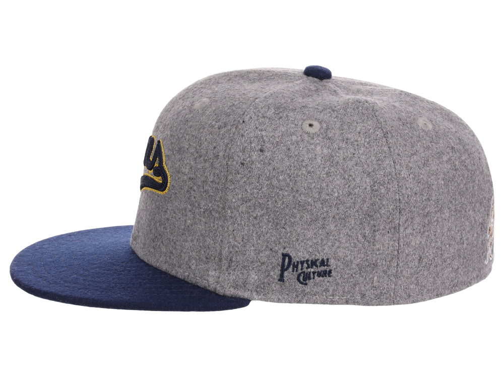 New York Rens Walk Off Wool Gray/Blue/Green Fitted